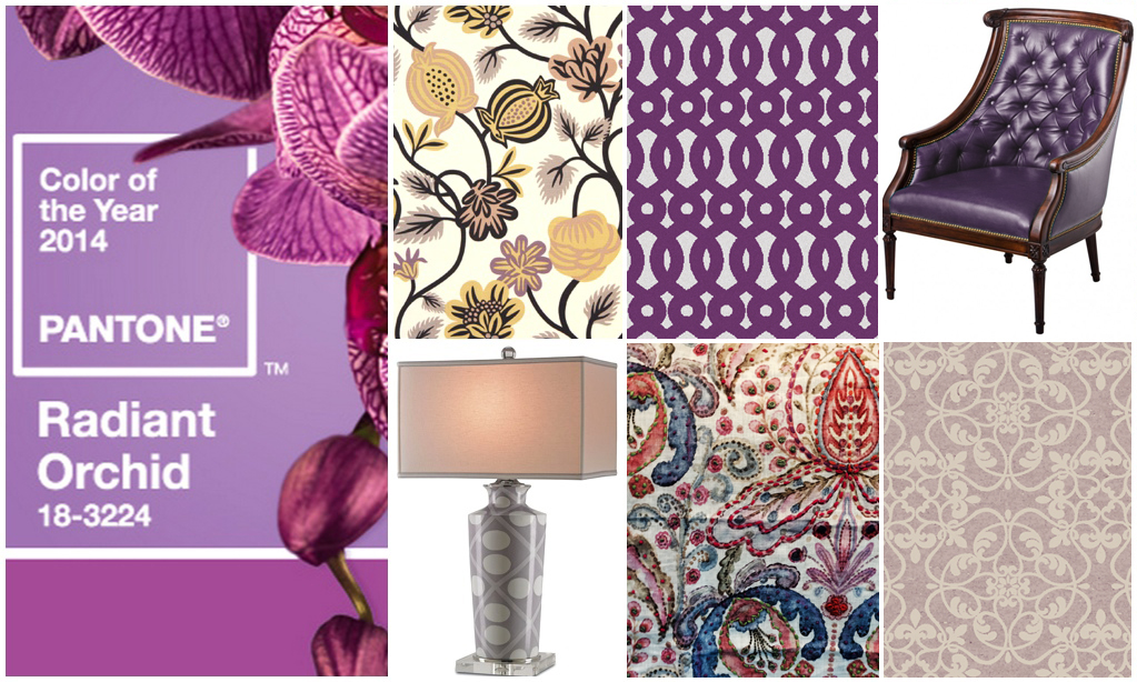 2014 Color of the Year: Radiant Orchid | Gina McMurtrey Interiors ...